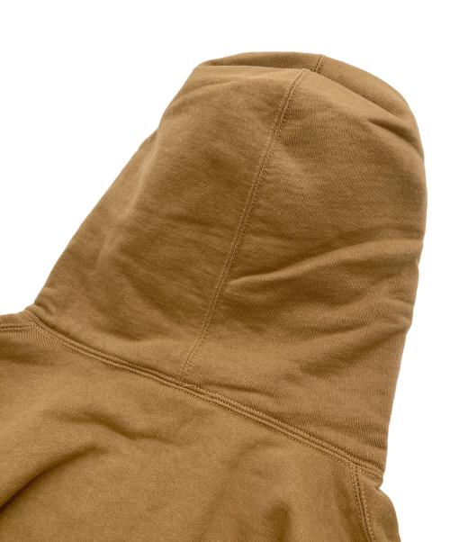 SUPREME（シュプリーム）SUPREME (シュプリーム) Cropped Panels Hooded Sweatshirt ブラウン サイズ:Mの古着・服飾アイテム