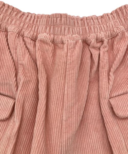 PIGGIE PIGGIE（ピギー・ピギー）PIGGIE PIGGIE (ピギー・ピギー) コーデュロイカジュアルパンツ ピンク サイズ:M 未使用品の古着・服飾アイテム