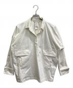 MaxMaraマックスマーラ）の古着「プルオーバーシャツ」｜ホワイト