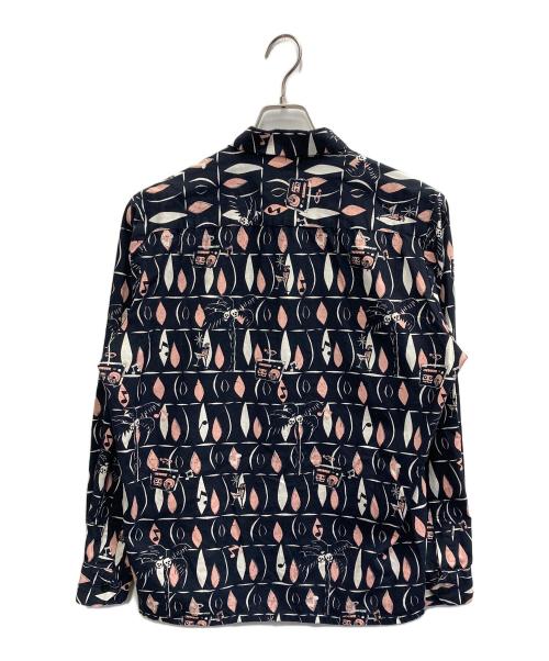 Hysteric Glamour（ヒステリックグラマー）Hysteric Glamour (ヒステリックグラマー) オープンカラーシャツ ブラック サイズ:Mの古着・服飾アイテム