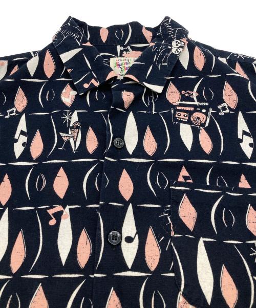Hysteric Glamour（ヒステリックグラマー）Hysteric Glamour (ヒステリックグラマー) オープンカラーシャツ ブラック サイズ:Mの古着・服飾アイテム