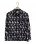 Hysteric Glamour（ヒステリックグラマー）の古着「オープンカラーシャツ」｜ブラック