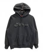 SUPREMEシュプリーム）の古着「Arabic Logo Hooded Sweatshirt」｜ブラック