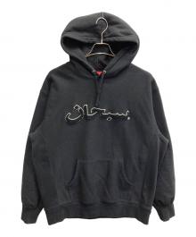SUPREME（シュプリーム）の古着「Arabic Logo Hooded Sweatshirt」｜ブラック