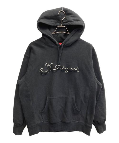 SUPREME（シュプリーム）SUPREME (シュプリーム) Arabic Logo Hooded Sweatshirt ブラック サイズ:Lの古着・服飾アイテム