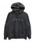 SUPREME（シュプリーム）の古着「Arabic Logo Hooded Sweatshirt」｜ブラック