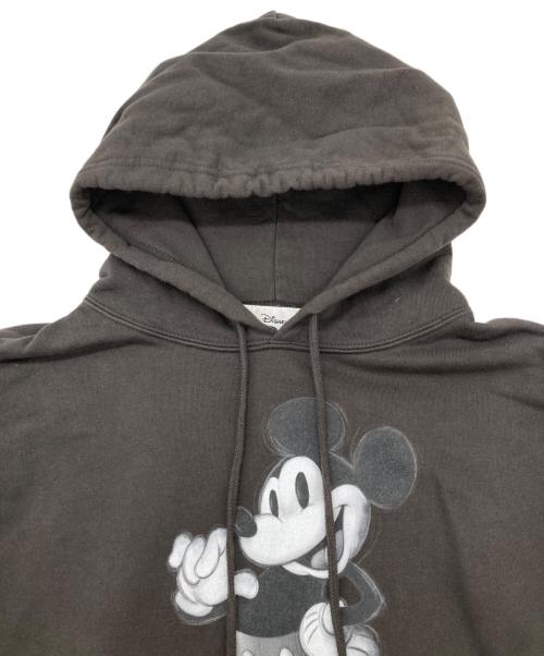 WIND AND SEA（ウィンダンシー）WIND AND SEA (ウィンダンシー) DISNEY (ディズニー) 100周年 MICKEY MOUSE HOODIE グレー サイズ:XLの古着・服飾アイテム