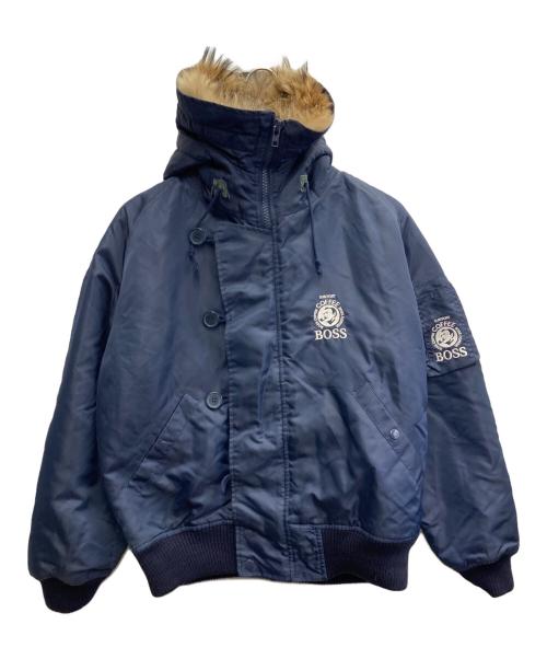 SUNTORY（サントリー）SUNTORY (サントリー) フライトジャケット ネイビー サイズ:Lの古着・服飾アイテム