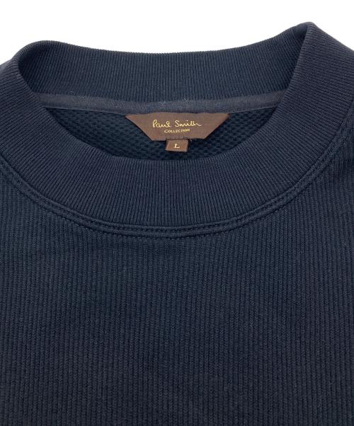 Paul Smith COLLECTION（ポールスミス コレクション）Paul Smith COLLECTION (ポールスミス コレクション) スーピマコットン スウェット ブラック サイズ:Lの古着・服飾アイテム