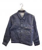 EDWINエドウィン）の古着「E-STANDARD 1st タイプ デニム ジャケット」｜インディゴ