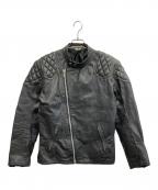 TT LEATHERSティティレザー）の古着「ヴィンテージ パディット ライダースジャケット」｜ブラック