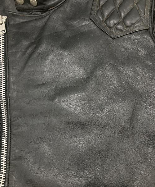 TT LEATHERS（ティティレザー）TT LEATHERS (ティティレザー) ヴィンテージ パディット ライダースジャケット ブラック サイズ:102CMの古着・服飾アイテム