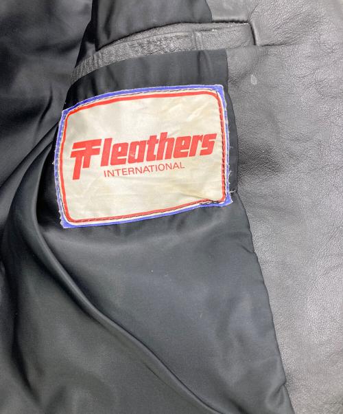 TT LEATHERS（ティティレザー）TT LEATHERS (ティティレザー) ヴィンテージ パディット ライダースジャケット ブラック サイズ:102CMの古着・服飾アイテム