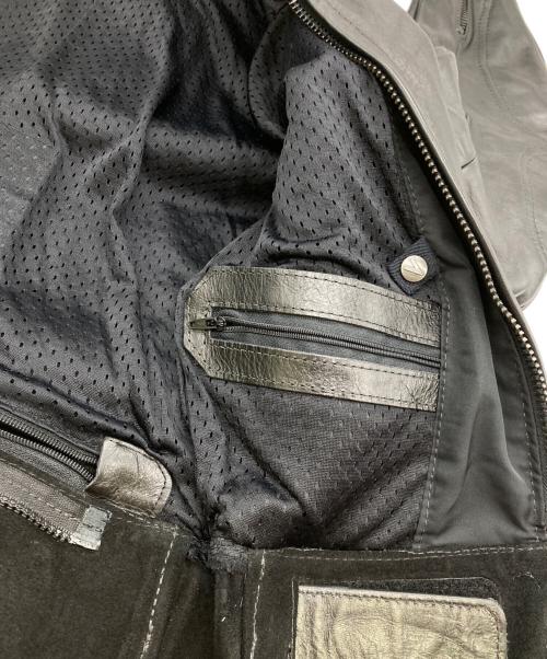 VANSON（バンソン）VANSON (バンソン) レザー モーターサイクルジャケット ブラック サイズ:SIZE 6の古着・服飾アイテム