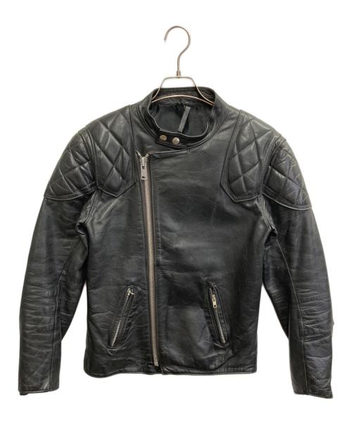 TT LEATHER（ティー・ティー・レザー）TT LEATHER (ティー・ティー・レザー) 70s～80s/ ヴィンテージパディット ライダースジャケット ブラック サイズ:表記なしの古着・服飾アイテム