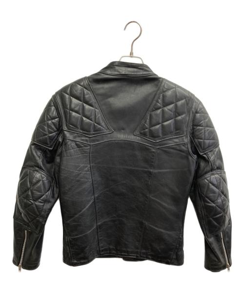 TT LEATHER（ティー・ティー・レザー）TT LEATHER (ティー・ティー・レザー) 70s～80s/ ヴィンテージパディット ライダースジャケット ブラック サイズ:表記なしの古着・服飾アイテム