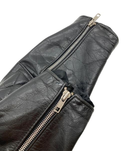 TT LEATHER（ティー・ティー・レザー）TT LEATHER (ティー・ティー・レザー) 70s～80s/ ヴィンテージパディット ライダースジャケット ブラック サイズ:表記なしの古着・服飾アイテム