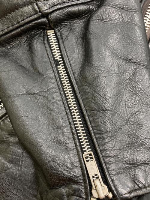 TT LEATHER（ティー・ティー・レザー）TT LEATHER (ティー・ティー・レザー) 70s～80s/ ヴィンテージパディット ライダースジャケット ブラック サイズ:表記なしの古着・服飾アイテム