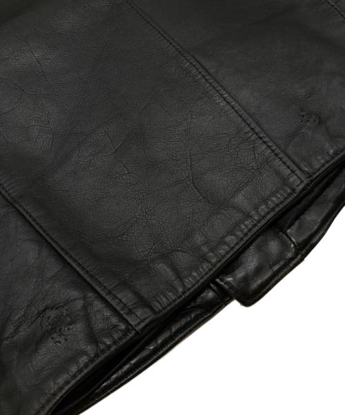 TT LEATHER（ティー・ティー・レザー）TT LEATHER (ティー・ティー・レザー) 70s～80s/ ヴィンテージパディット ライダースジャケット ブラック サイズ:表記なしの古着・服飾アイテム