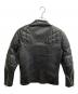 TT LEATHER (ティー・ティー・レザー) 70s～80s/ ヴィンテージパディット ライダースジャケット ブラック サイズ:表記なし：20000円