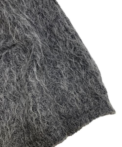 STEP AHEAD（ステップアヘッド）STEP AHEAD (ステップアヘッド) モヘア混カーディガン グレー サイズ:Lの古着・服飾アイテム