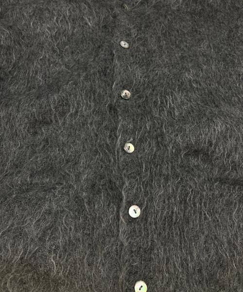 STEP AHEAD（ステップアヘッド）STEP AHEAD (ステップアヘッド) モヘア混カーディガン グレー サイズ:Lの古着・服飾アイテム