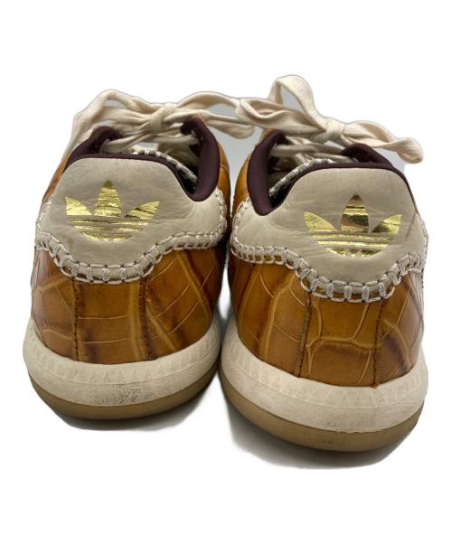 adidas（アディダス）adidas (アディダス) WALES BONNER (ウェールズボナー) MN SAMBA METALLIC シルバー×ブラウン サイズ:27.5の古着・服飾アイテム