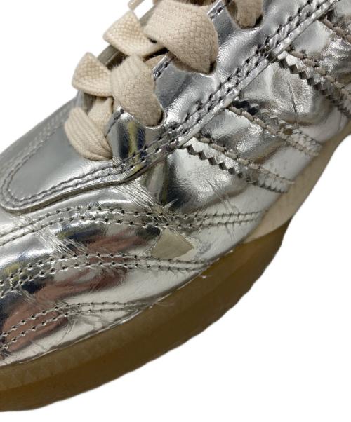 adidas（アディダス）adidas (アディダス) WALES BONNER (ウェールズボナー) MN SAMBA METALLIC シルバー×ブラウン サイズ:27.5の古着・服飾アイテム