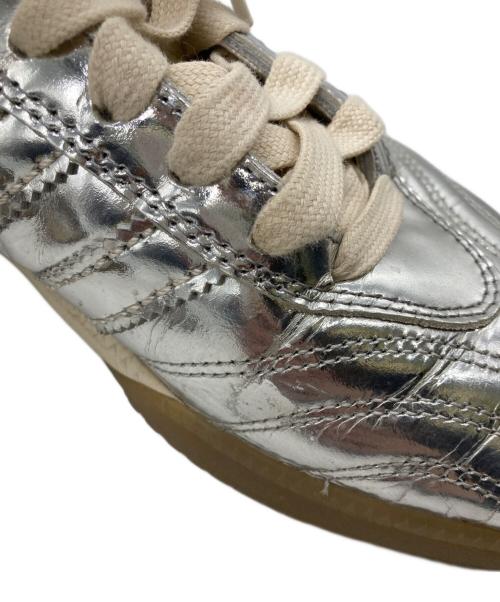 adidas（アディダス）adidas (アディダス) WALES BONNER (ウェールズボナー) MN SAMBA METALLIC シルバー×ブラウン サイズ:27.5の古着・服飾アイテム