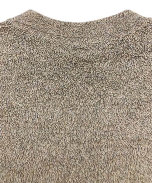 UNDERCOVER（アンダーカバー）UNDERCOVER (アンダーカバー) モヘヤ混ハイブリッドニット ボルドー×ベージュ サイズ:2の古着・服飾アイテム
