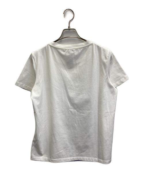 MARINA RINALDI（マリナリナルディ）MARINA RINALDI (マリナリナルディ) プリントTシャツ ホワイト サイズ:Sの古着・服飾アイテム