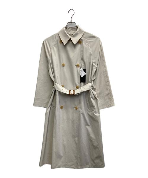 MACKINTOSH LONDON（マッキントッシュ ロンドン）MACKINTOSH LONDON (マッキントッシュ ロンドン) コンフォータブルタスラントレンチコート ベージュ サイズ:Mの古着・服飾アイテム