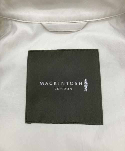MACKINTOSH LONDON（マッキントッシュ ロンドン）MACKINTOSH LONDON (マッキントッシュ ロンドン) コンフォータブルタスラントレンチコート ベージュ サイズ:Mの古着・服飾アイテム