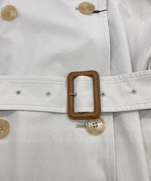 MACKINTOSH LONDON（マッキントッシュ ロンドン）MACKINTOSH LONDON (マッキントッシュ ロンドン) コンフォータブルタスラントレンチコート ベージュ サイズ:Mの古着・服飾アイテム