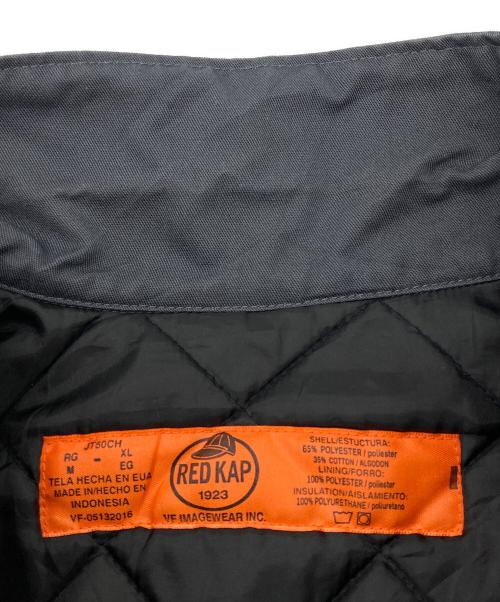RED KAP（レッド キャップ）RED KAP (レッド キャップ) ジップジャケット グレー サイズ:XLの古着・服飾アイテム