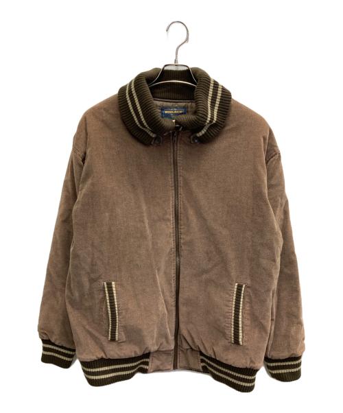 WOOLRICH（ウールリッチ）WOOLRICH (ウールリッチ) ブルゾン ブラウン サイズ:Lの古着・服飾アイテム