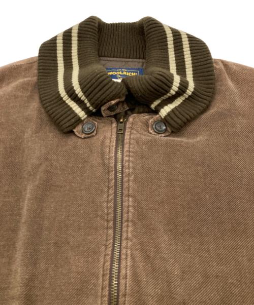 WOOLRICH（ウールリッチ）WOOLRICH (ウールリッチ) ブルゾン ブラウン サイズ:Lの古着・服飾アイテム