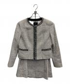 23区ニジュウサンク）の古着「ツイードセットアップ」｜グレー