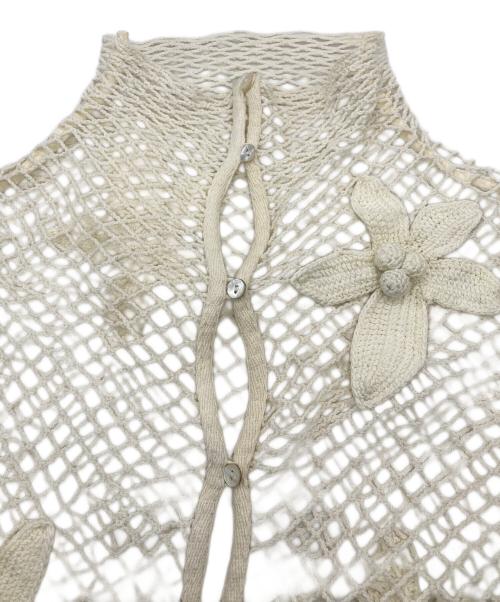 JOURNAL STANDARD（ジャーナルスタンダード）JOURNAL STANDARD (ジャーナルスタンダード) nude vintage (ヌードヴィンテージ) クロシェレースドレス ベージュ サイズ:Fの古着・服飾アイテム