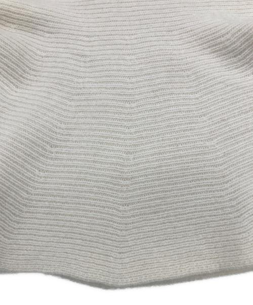 anuans（アニュアンス）anuans (アニュアンス) ペプラムショートニットトップス アイボリー サイズ:1の古着・服飾アイテム