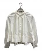 anuansアニュアンス）の古着「Anniv.テントラインブラウス」｜ホワイト