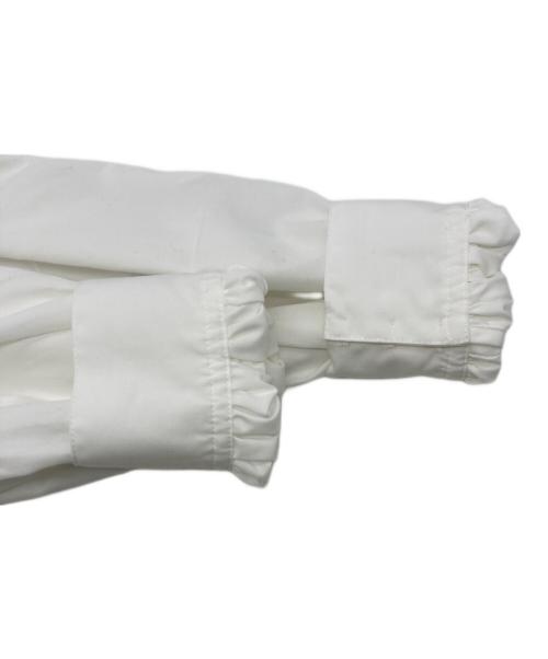 anuans（アニュアンス）anuans (アニュアンス) Anniv.テントラインブラウス ホワイト サイズ:Fの古着・服飾アイテム