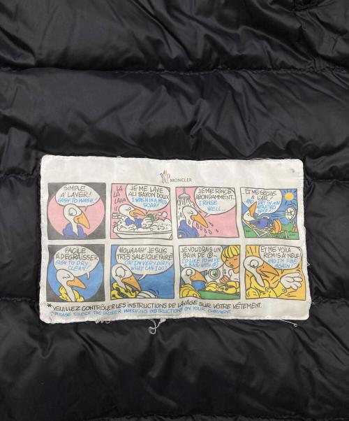 MONCLER（モンクレール）MONCLER (モンクレール) MELAMPYRE DOWN JACKET ブラックの古着・服飾アイテム