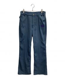 Needles（ニードルズ）の古着「フレアパンツ」｜ブルー