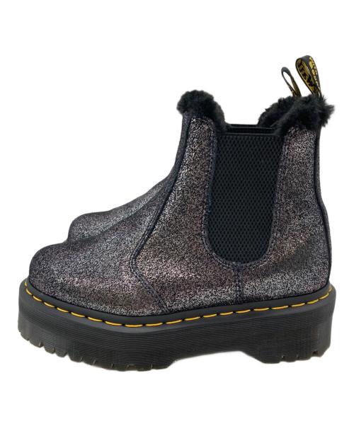 Dr.Martens（ドクターマーチン）Dr.Martens (ドクターマーチン) 2976 QUAD FL チェルシー ブーツ ブラック サイズ:UK4の古着・服飾アイテム