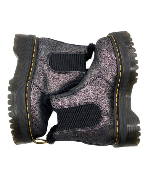 Dr.Martens（ドクターマーチン）Dr.Martens (ドクターマーチン) 2976 QUAD FL チェルシー ブーツ ブラック サイズ:UK4の古着・服飾アイテム