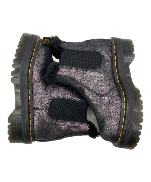 Dr.Martens（ドクターマーチン）Dr.Martens (ドクターマーチン) 2976 QUAD FL チェルシー ブーツ ブラック サイズ:UK4の古着・服飾アイテム