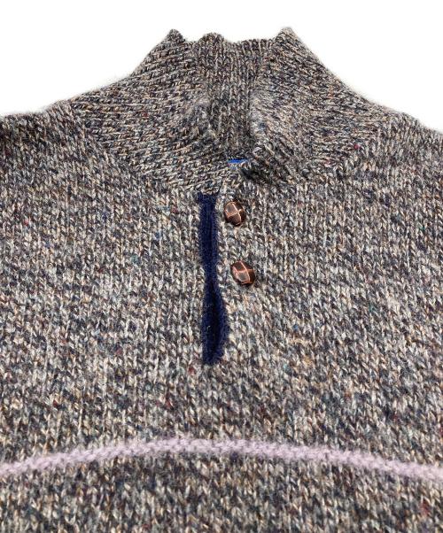 PENDLETON（ペンドルトン）PENDLETON (ペンドルトン) 70s～80s ウールニット【USA製】 グレー×ネイビー サイズ:Mの古着・服飾アイテム
