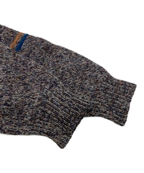 PENDLETON（ペンドルトン）PENDLETON (ペンドルトン) 70s～80s ウールニット【USA製】 グレー×ネイビー サイズ:Mの古着・服飾アイテム