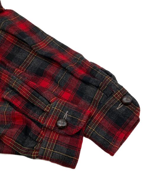 PENDLETON（ペンドルトン）PENDLETON (ペンドルトン) 50s～60s オンブレ ウールテーラードジャケット レッド サイズ:Lの古着・服飾アイテム